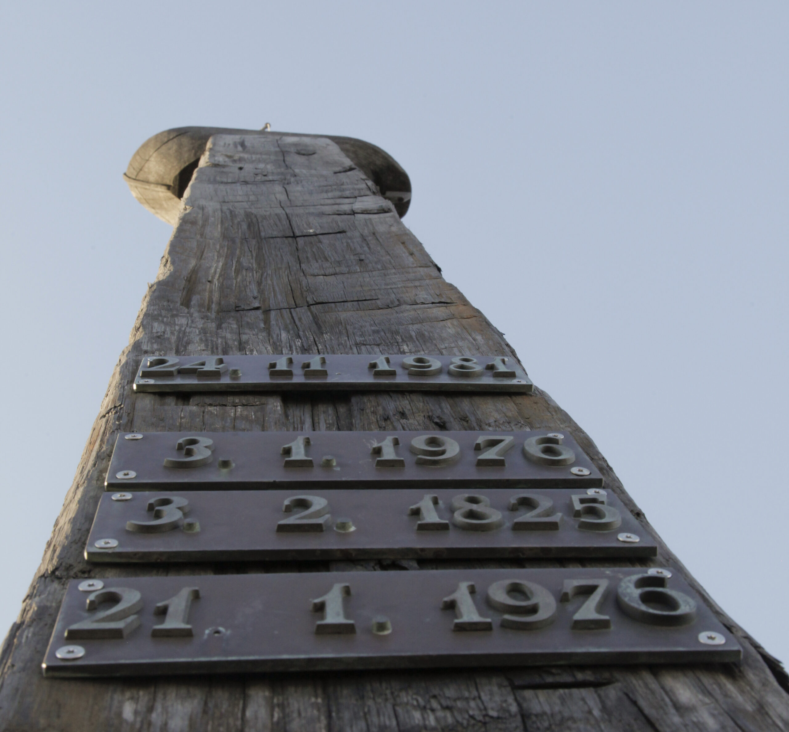 Stormflodssøjle ved Rømø. Foto af Wasabi Film.