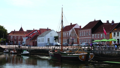 Skibbroen i Ribe.