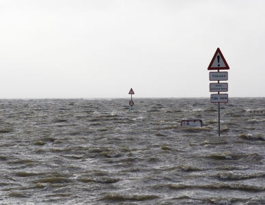 Mandø Låningsvej. Foto af Svend Tougaard.